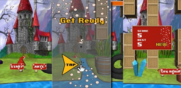 দেশে নির্মিত অ্যান্ড্রয়েড গেম – ফ্লেপি ফ্লাইং