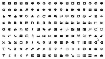 ওয়েব ডিজাইনারদের জন্য ৫৮৫ টি ঝাকানাকা আইকন