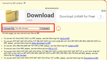 অ্যাপ ছাড়াই যেকোনো ফাইলকে জিপ ফরম্যাটে পরিবর্তন করুন খুব সহজে