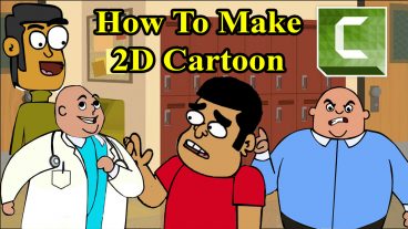 Camtasia দিয়েই 2D Animated Cartoon তৈরী করুন একদম পানির মত সহজ