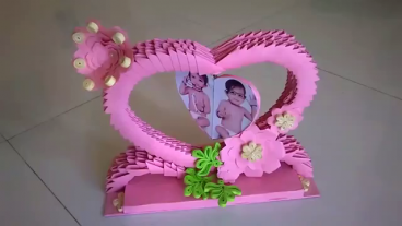 কাগজ দিয়ে তৈরী করুন একটি শো-পিস টিউন-১