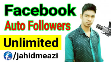 কীভাবে আপনার ফেসবুক আইডিতে অটো ফলোয়ার নিবেন একচাপে ১০০ টি  ৫ মিনিটে একবার   jahid meazi