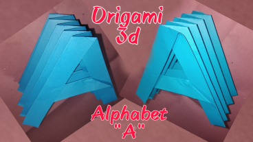 কিভাবে কাগজ দিয়ে ইংরেজি অক্ষর A বানাবেন