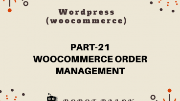 Ecommerce site in WordPress woocommerce part-21