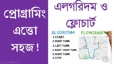 ঘরবাড়ি দিয়ে বুঝুন এলগরিদম ও ফ্লোচার্ট  প্রোগ্রামিং এত্তোসহজ -২য় পর্ব