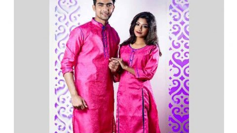 ভ্যালেন্টাইন রাঙাতে দু’জনে পরুন একই পোশাক