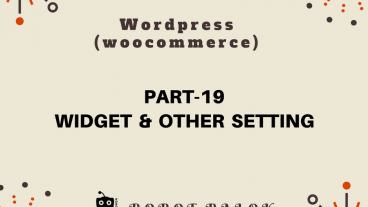 Ecommerce site in WordPress woocommerce part-19