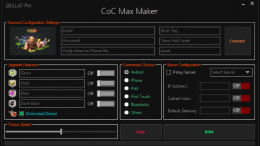 Clash of Clans Account Max System 2018 Software + Video Tutorials