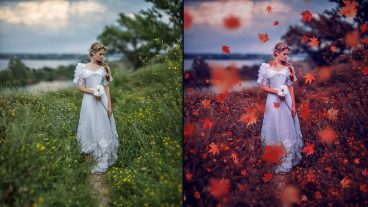 ফটোশপ টিটোরিয়াল Dramatic Autumn Color In Photoshop