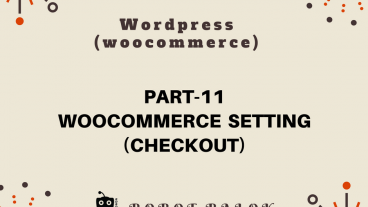 Ecommerce site in WordPress woocommerce part-11