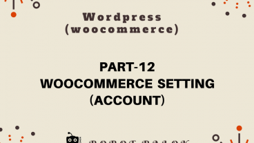 Ecommerce site in WordPress woocommerce part-12