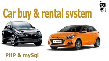 Car buy and rental website in php amp mysql