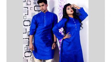 বৈশাখী ফ্যাশনে যুগলবন্দি পোশাক