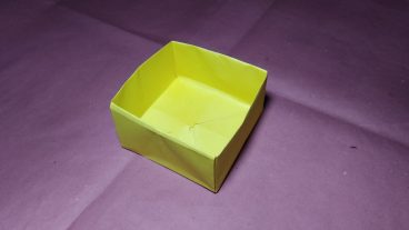 কিভাবে কাগজ দিয়ে একটি সুন্দর বক্স বানানো যায়