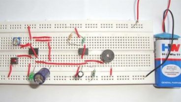 ব্রেডবোর্ডের উপর 4 Steps Musical Calling Bell বানান ঘরে বসেই