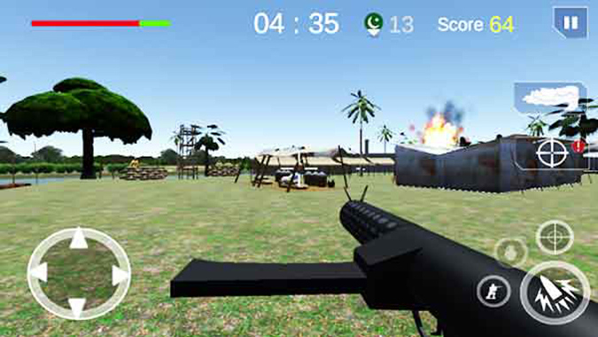 virtual reality mobile game