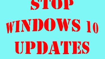 স্টপ উইন্ডোজ আপডেটস