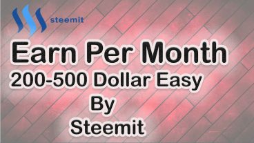 প্রতি মাসে ১০ থেকে ৩০ হাজার টাকা ইনকাম করুন Steemit এর মাধ্যমে