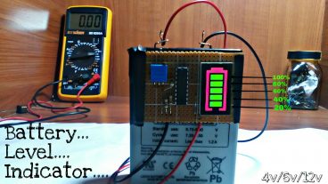 ব্যাটারি চার্জ নির্দেশক সার্কিট