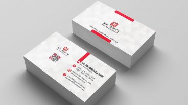 Professional Business Card Design in Photoshop Back Part Bangla Tutorial