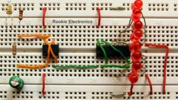 কিভাবে ব্রেডবোর্ডের উপর Random LED Flasher Circuit তৈরি করবেন
