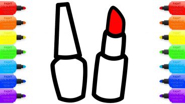 Coloring Page [পর্ব-০২] : শিশুদের জন্য পোষাক রং বই  মেয়েরা জন্য সরঞ্জাম আঁকা