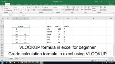 এক্সেলে গ্রেড পয়েন্ট বের করার পদ্ধতি শিখুন শিখুন মাত্র ১ মিনিটে