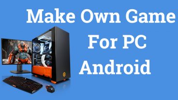 নিজেই Game তৈরী করুন কোন রকম কোডিং ছাড়া