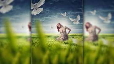 ১০ মিনিটের ফটোশপ টিটোরিয়াল Dramatic Lights Fantasy Photo Manipulation And Edit খুব সহজ