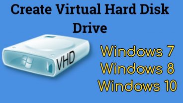 কিভাবে PC তে Virtual Hard Drive তৈরী করবেন