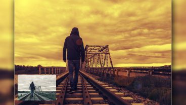 ১ মিনিটের ফটোশপ টিটোরিয়াল Sunset Effect On Photo In 1 Minute