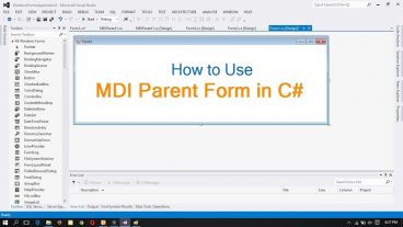 C টিউটোরিয়াল MDI Parent Form ব্যবহার সহজ উপায়ে ভিডিও টিউন