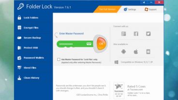 গোপনীয় ফাইলকে লক করে রাখতে ডাউনলোড করুন Folder Lock 706 সর্বশেষ ভার্সন