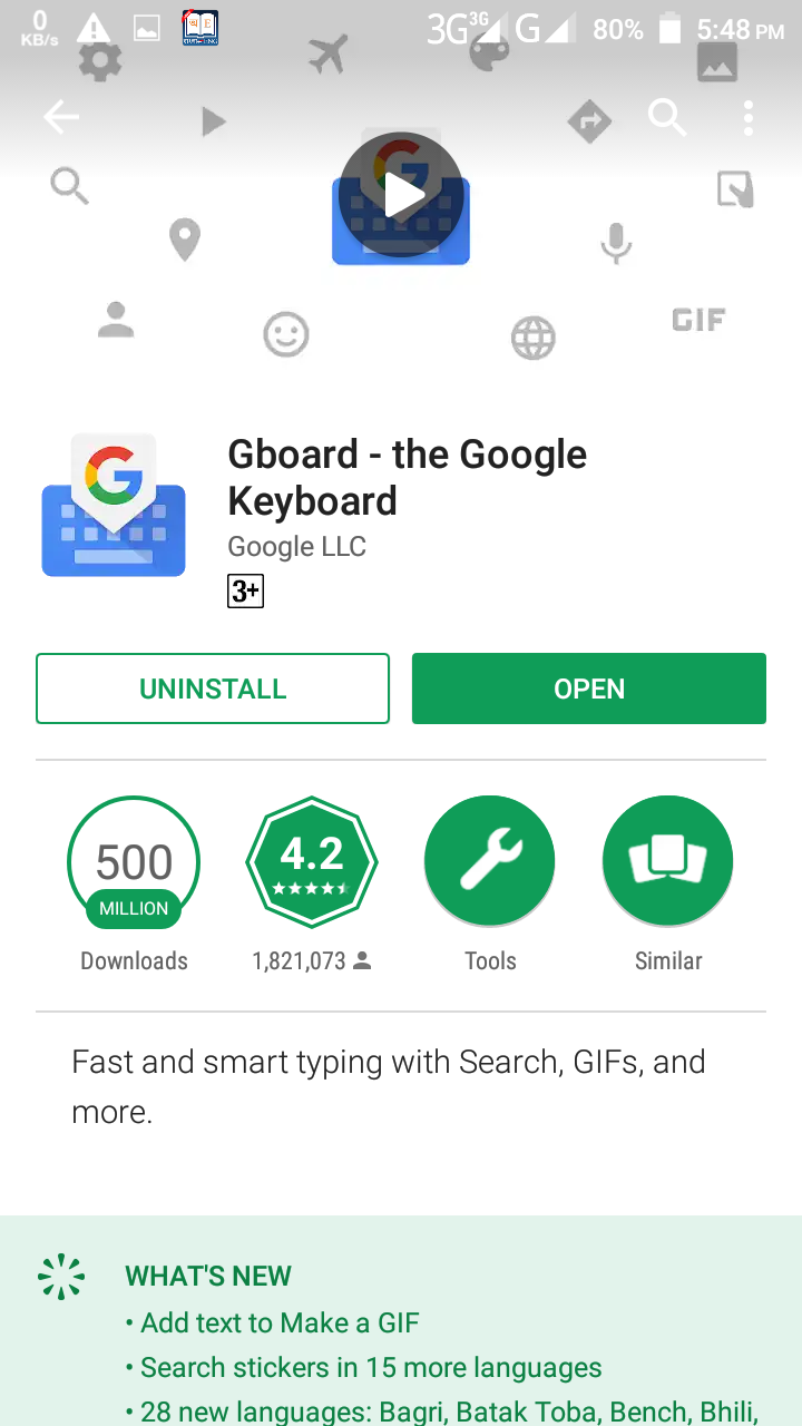 Gboard: Google