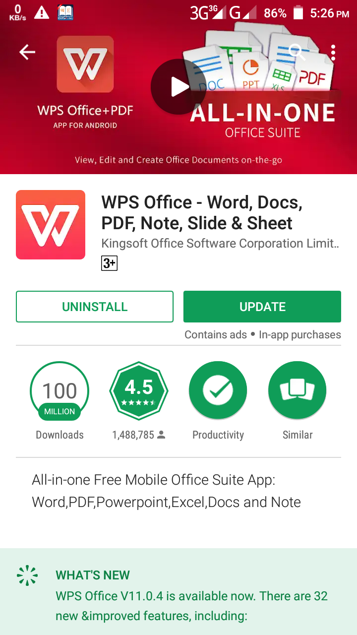 WPS Office: Kingsoft Office Software Corporation Limited