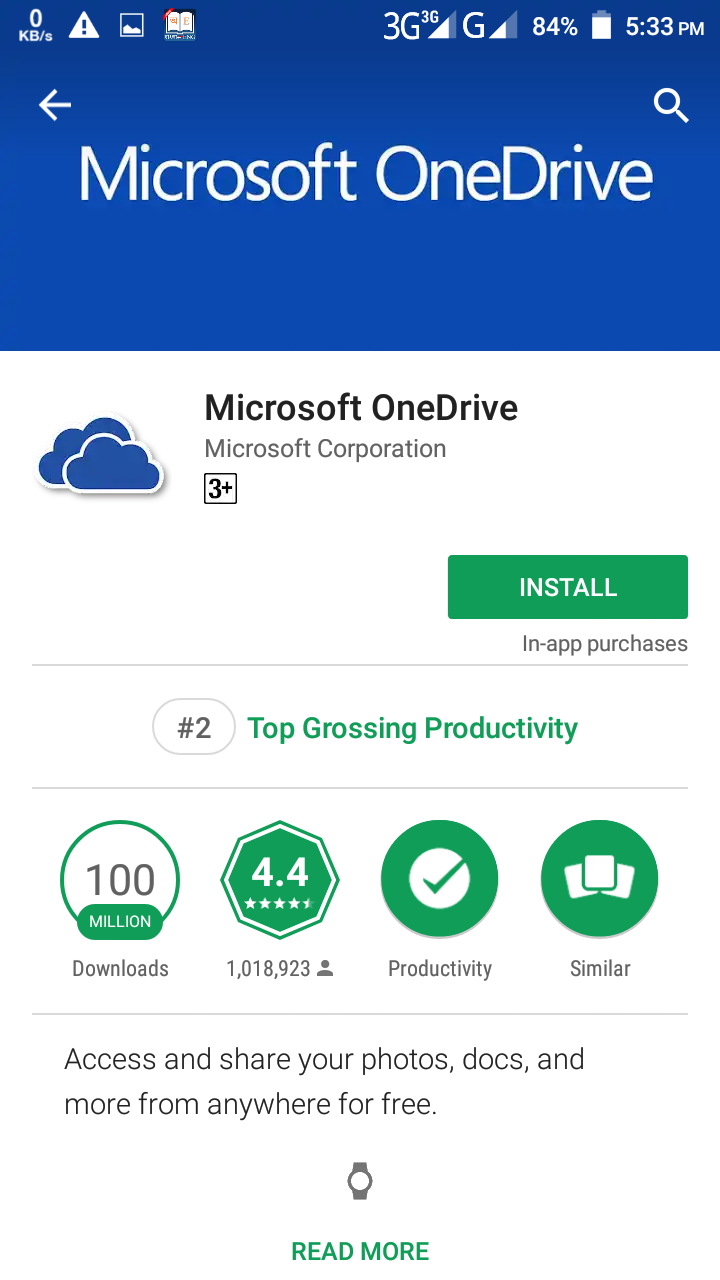 Microsoft OneDrive: Microsoft