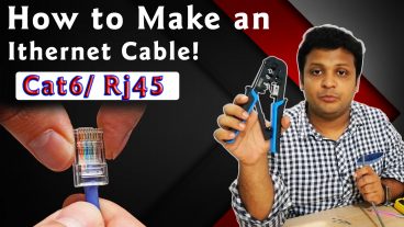 অতি সহজে নিজে নিজে কালার কোড ব্যবহার করে cat6 / RJ45 কেবেল এ কানেক্টর লাগিয়ে ইন্টারনেট কেবেল তৈরী করুন