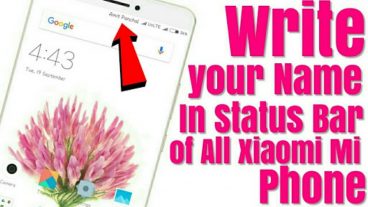 কিভাবে শাওমি ফোনের স্ট্যাটাস বারে আপনার নাম বা অন্য যেকোন কিছু লিখবেন