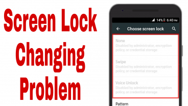 Turning lock to swipe/none -problem solve