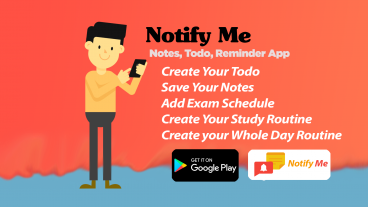 যেকোনো কিছু নোট করুন “Notify Me” এপ দিয়ে