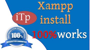 xampp কিভেবে ইনিস্টাল করবেন