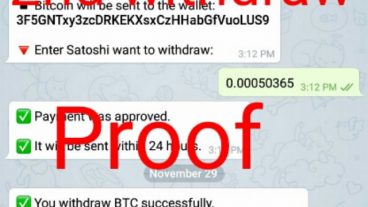 Canada Bitcoin Mining bot থেকে আমার পাওয়া ২য় পেমেন্টপ্রুফ বিস্তারিত জানতে টিউনে দেখুন