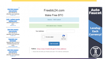 প্রতি মিনিটে ১০০০ satoshi ইনকম করুন সাথে সাথে পেমেন্ট faucethub একাউন্টে