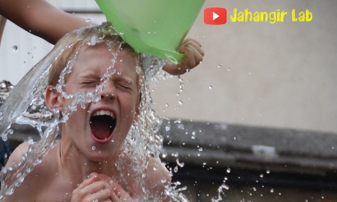 Water throw in Thailand by Jahangir Lab