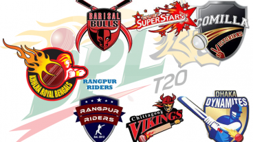 বিপিএল টি-২০ ক্রিকেট টুর্নামেন্টের আজকের খেলা ঢাকা ডায়নামাইটস বনাম খুলনা টাইটান্স