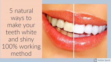২ মিনিটে দাঁত সাদা করবে