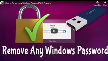 আর সহজ পদ্মতিতে যেকোনো Windows এর Password রিমোভ করুন