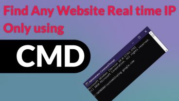 কোন সফ্টওয়ার ছাড়া সহজে বের করে ফেলুন যে কোন ওয়েবসাইটের Real time IP Address