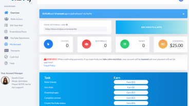 viraldollars সাইট টিতে সাইন আপ করে ২৫ ডলার সাথে সাথে নিয়ে নিন