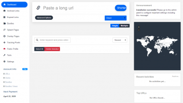 ফ্রী hosting ও domin দিয়ে url shortener ওয়েব সাইট তৈরি করুন মাত্র ৩৫০ টাকায়